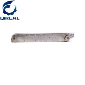 China For ZX230 ZX200-5 ZX270 Excavator Engline 6BG1 Engine Oil Cooler Core 1-11282027-0 on sale