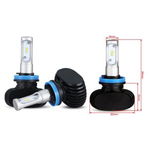 6500K S1 Led Headlight H8 H9 H11 Auto Led Lamp 50W 8000LM For Car