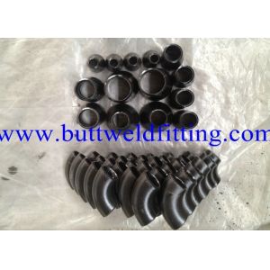 Black Reducer Pipe Fitting ASTM A234 WP5 / WP9 / WP11 / WP12 / WP22 / WP91