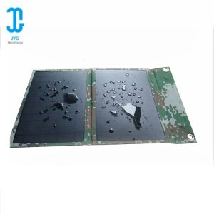 Water Resistant Lightweight Portable Solar Panels Dual USB Ports Output