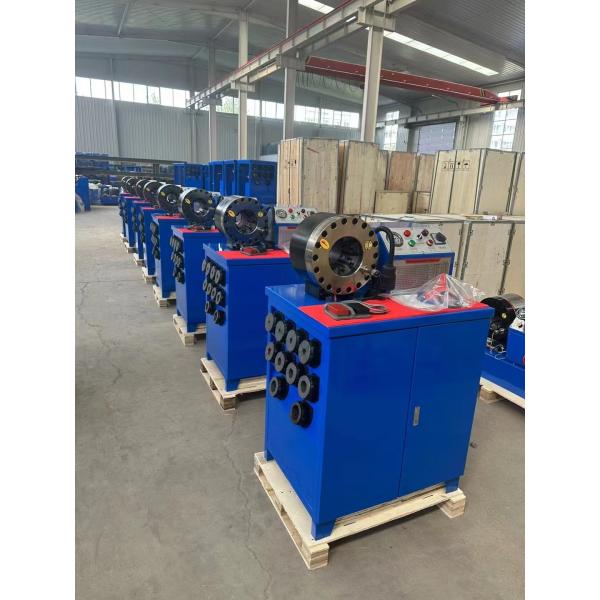 Buy 200 Pcs/h Rubber Hose Crimping Machine Reliable Performance With 600T Crimping Force at wholesale prices