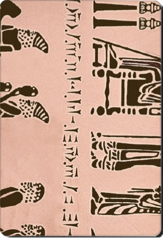 Hieroglyphic Pattern 304SS Stainless Steel Etching Sheet For Walls Anti Scratch