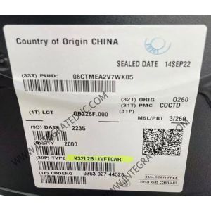 Quality Microcontroller MCU K32L2B11VFT0AR 48MHz 32-Bit ARM Cortex-M0+ K32 L2 Microcontroller for sale