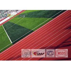 Durable Athletics Running Track Flooring Waterproof Environmental Friendly