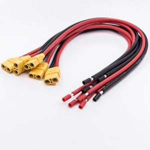 14AWG XT60 Connector Lithium Battery Connector Terminal Silicone Wire Harness XT60 Power Charging Cables Assemblies