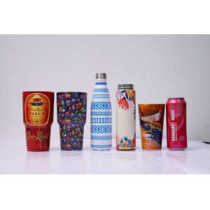 AC 110V Digital Inkjet Printer UV Bottle High Speed Digital Printer