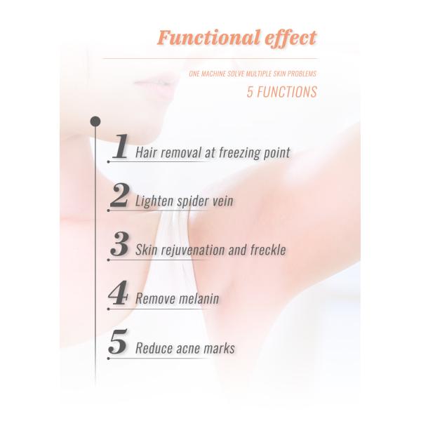 IPL SHR OPT Hair Removal Skin Rejuvenation Machine With Painless Cooling System