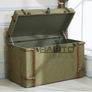 Quality classic old style antique canvas case furniture for sale