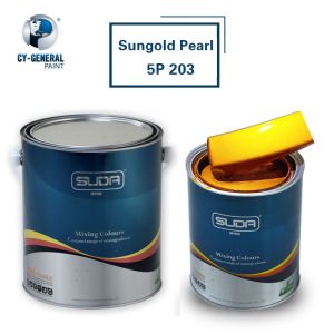 Buy cheap Fast Drying Pearl Paint Weathering Resistant Sungold Car Acrylic Coating from wholesalers