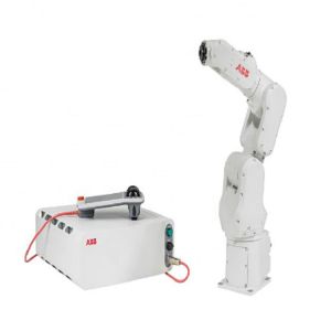 The ABB IRB1200 of 6 axis robot arm with flexible and functional as small