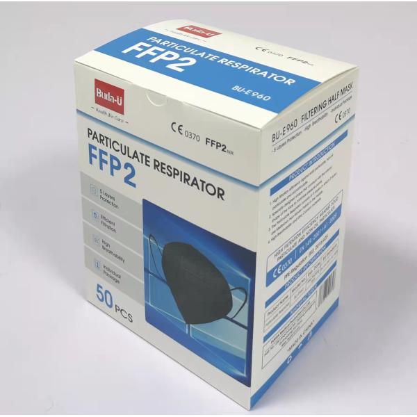 FFP2 Protective Face Mask With CE 0370 , FFP2 Dust Mask With Good Packing Box ,