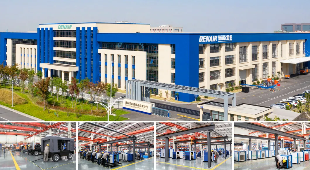 8bar Permanent Magnet Variable Speed Drive VSD Air Compressor