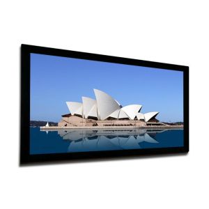 8cm Width Full HD Fixed Frame Screen , Fabric For Projection Screen