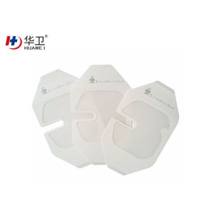 Transparent wound waterproof WPU IV cannula fixation dressing