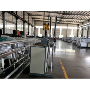 Smooth Accurate Production Single Wall Corrugated Hose Making Machine Controlled