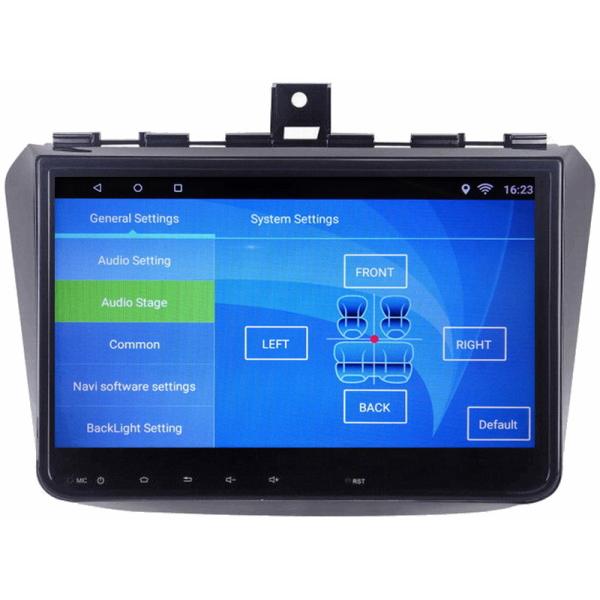 Ouchuangbo 9 inch auto radio stereo Android 6.0 for Haima M3 2016 with Bluetooth connection to the phone then play music