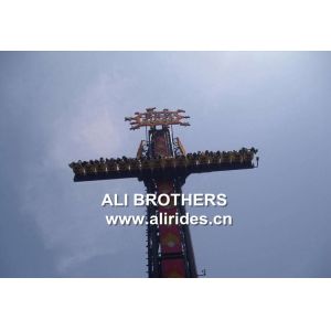 Thrill amusement park rides equipment Sky drop