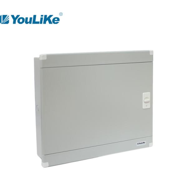 IP40 Electrical Wall Mount Distribution Box , MCCB Distribution Board Steel