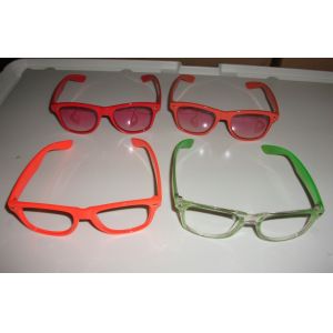 Quality Plastic rainbow prism 3d fireworks glasses of holographic lenses for sale