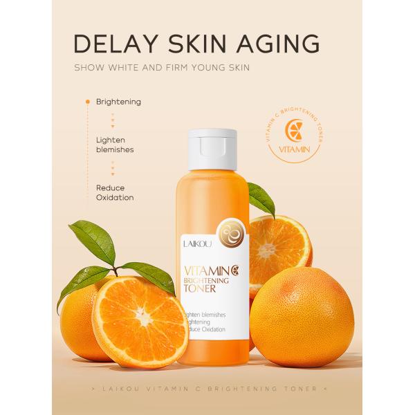 Moisturizing Face Toner Hydrating Whitening Brightening Facial Skin Care Vitamin C Toner