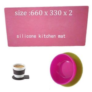 Quality silicone heat mat kitchen ,silicone kitchen count mat for sale