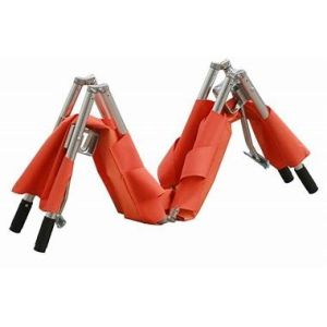 Portable Aluminum Alloy Foldaway Stretcher, Emergency Patient Transfer