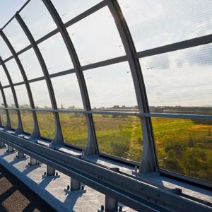 Custom Size Transparent Polycarbonate Sound Barrier Plastic Sheets