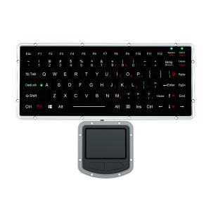 Quality Double EMC Chiclet Keyboard With Touchpad Ultra-Thin Design marine keyboard for sale