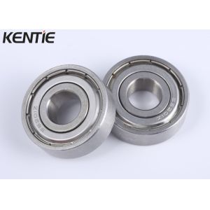 304 Stainless Steel Ball Bearings , High Mechanical Efficiency 6201ZZ Metric