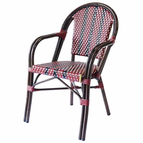 Buy Environmental Protection Bamboo Finish Bistro Dining Chairs at wholesale prices