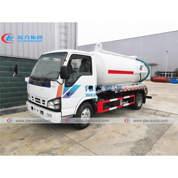 Buy Left Hand Drive ISUZU 6CBM Sewer Vacuum Truck at wholesale prices