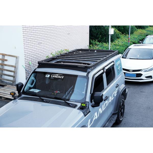300KG Loading Capacity SUV Top Mount Aluminium Cargo Carrier Roof Rack for WEY Tank 300