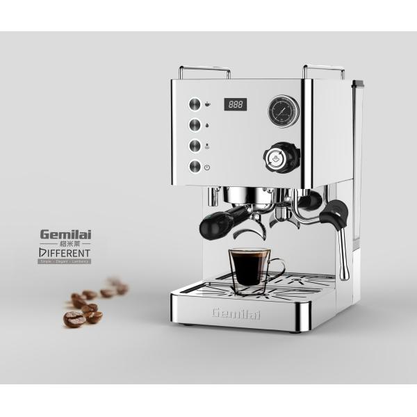Buy Stainless Stee Household Coffee Machine Silver CRM3007D 15bar at wholesale prices