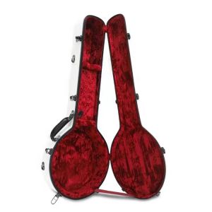 Lightweight 2.5kg Fiberglass Banjo Cases Water Resistance
