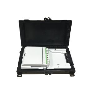 Inline Closure ABS Fiber Optic Terminal Box 1X8 PLC Splitter