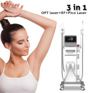 3 in 1 IPL RF Nd Yag OPT Beauty Machine Skin Tightening Tattoo Removal Beauty