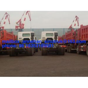 Sinotruk 6x4 10 Wheels Tractor Truck 371hp HW79 Cabin With 2 Sleepers And Air