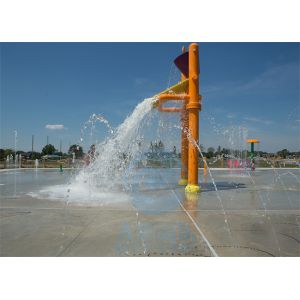 Commercial Fiberglass Aqua Play Games Children Pool Big Water Buckets