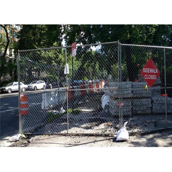 Buy Aluminum Magnesium Alloy Wires 6'X10' Construction Temporary Metal Fence Panels at wholesale prices