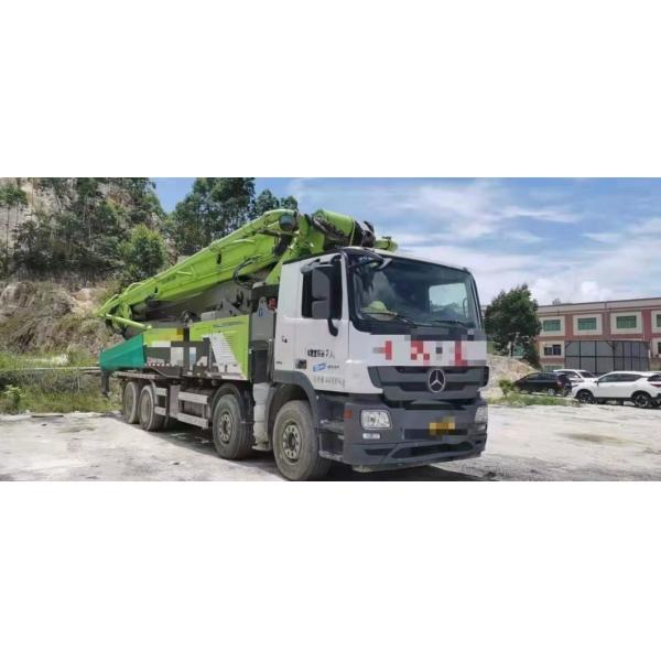 High Productivity Zoomlion 56meter Recent Concrete Pump for Ready Mixer Used Equipment