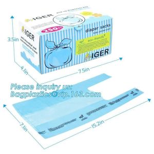 Baby nappy bag with scented diaper sacks, Diapers bag for newborn,disposable