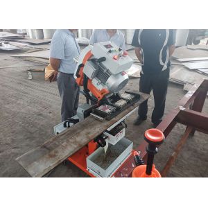 40mm Clamp 3400W Cold Beveling Plate Chamfering Machine