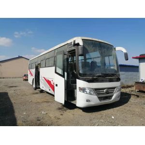 6112D Serious Used Yutong Bus Diesel Front Engine LHD Steering Mini Bus