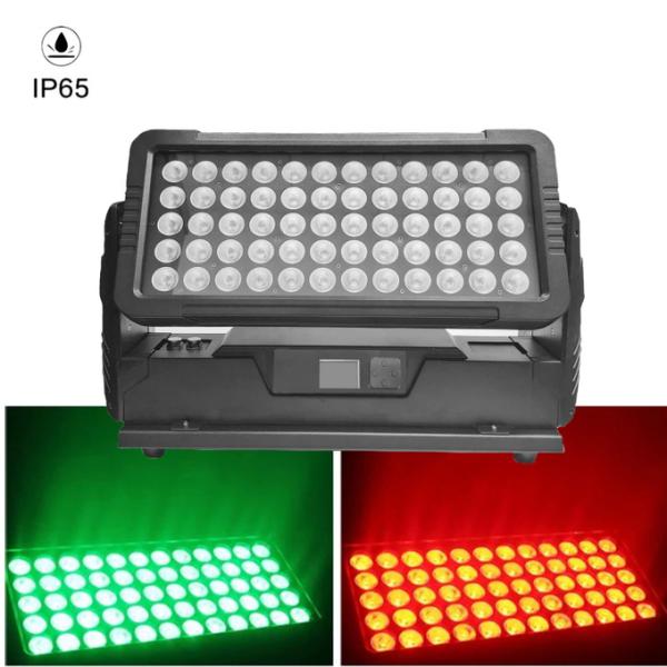 Outdoor 60x12W Rgbw 4 In 1 Led Wall Washer Light IP65 Moving Head Stage Lights Led City Color For Building Bridge
