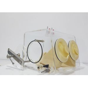 Small Size Full View Laboratory Glove Box With Nitrogen / Argon / Helium