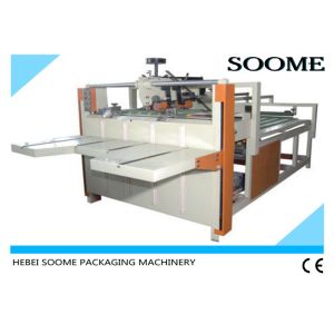 Box Folder Gluer Machine Manual Operation 2600mm Packaging Alkali Resistant