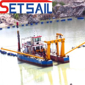 Quality 160m3 Diesel Engine Cutter Suction Dredger for River Sand Siemens PLC and Performance for sale