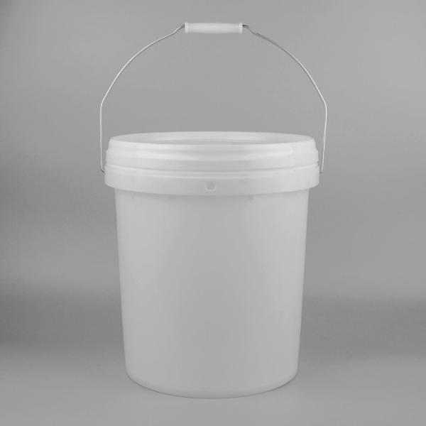 Buy 20L Plastic Five Gallon Buckets With Lid And UV Resistant at wholesale prices