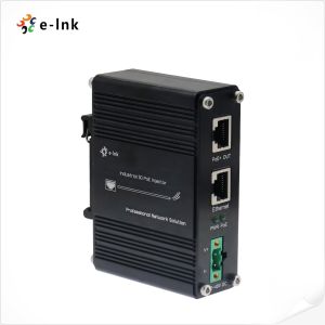 12~48V DC Power Input Industrial 5G PoE+ Injector