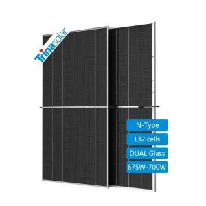 POE/EVA Encapsulant Material 675W 685W 695W 700W Trina Solar Pv Panels for Solar Farms